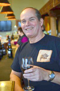 Steve Bickford in Mt. Hood Winery’s Tasting Room.